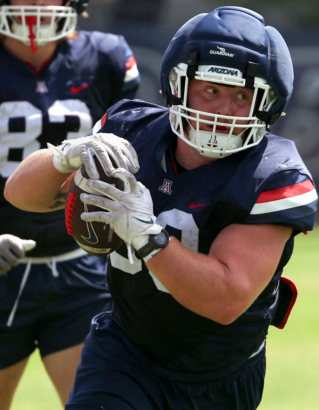 Arizona fall football practice